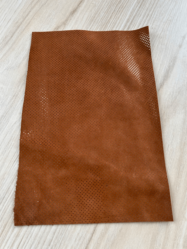 Chute de cuir terracotta doré (TerraD1)