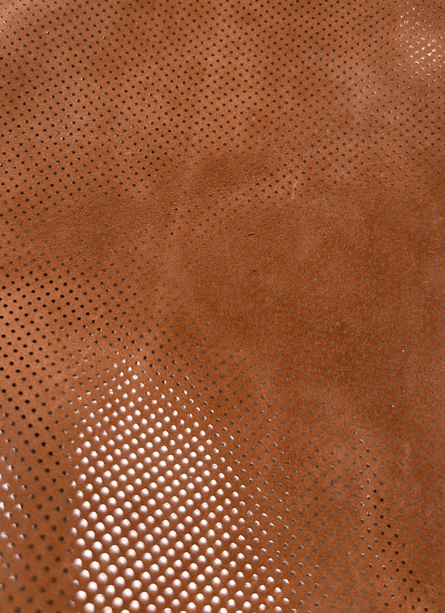 Chute de cuir terracotta doré (TerraD1)