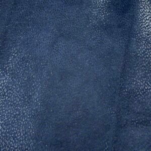Chute de cuir bleu marine doublé tissu – Bijoux et loisirs créatifs